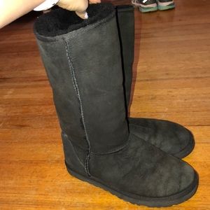 UGG black tall boots